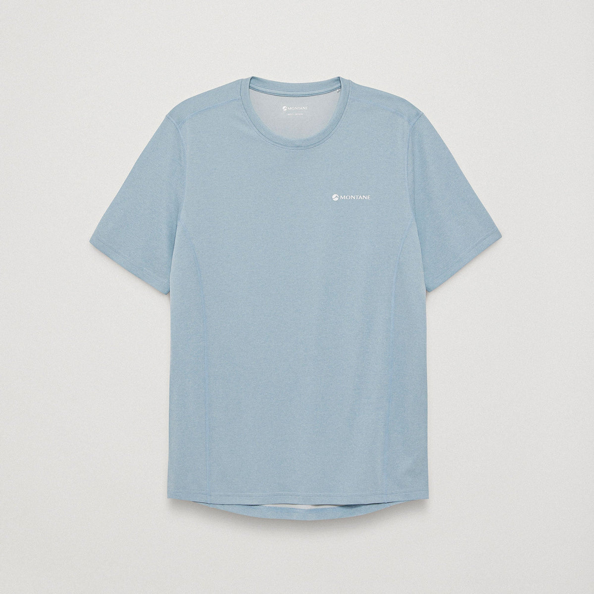 Camiseta técnica Dart para hombre en color Frost Blue, vista frontal