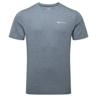 Camiseta técnica Dart para hombre en color Stone Blue, vista frontal