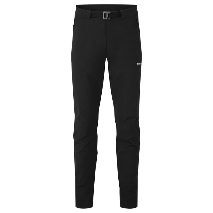 Pantalón Dynamic Lite Stretch para hombre en color negro, vista frontal