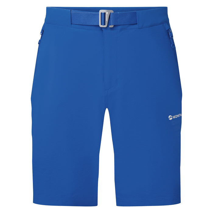Pantalón corto Dynamic Lite para hombre en color Neptune Blue, vista frontal