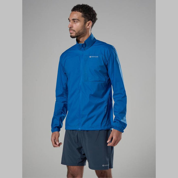 Chaqueta cortavientos Montane Featherlite Jacket para hombre en Neptune Blue