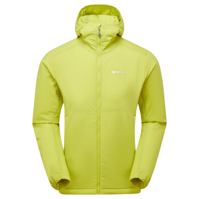Chaqueta aislante Montane Fireball Lite Hoodie para hombre en color Citrus Spring