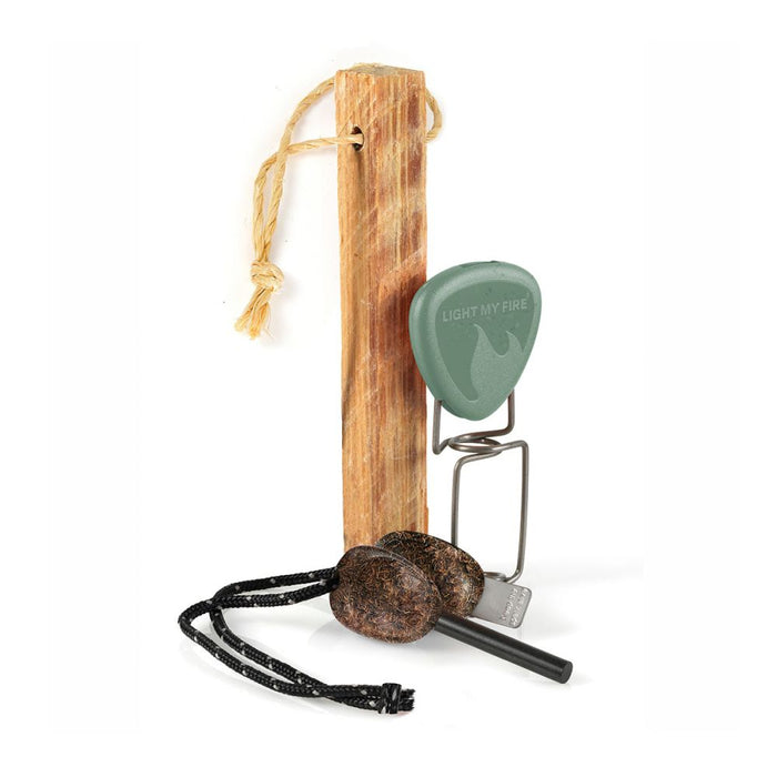 FireLighting Kit de 3 piezas sobre fondo blanco