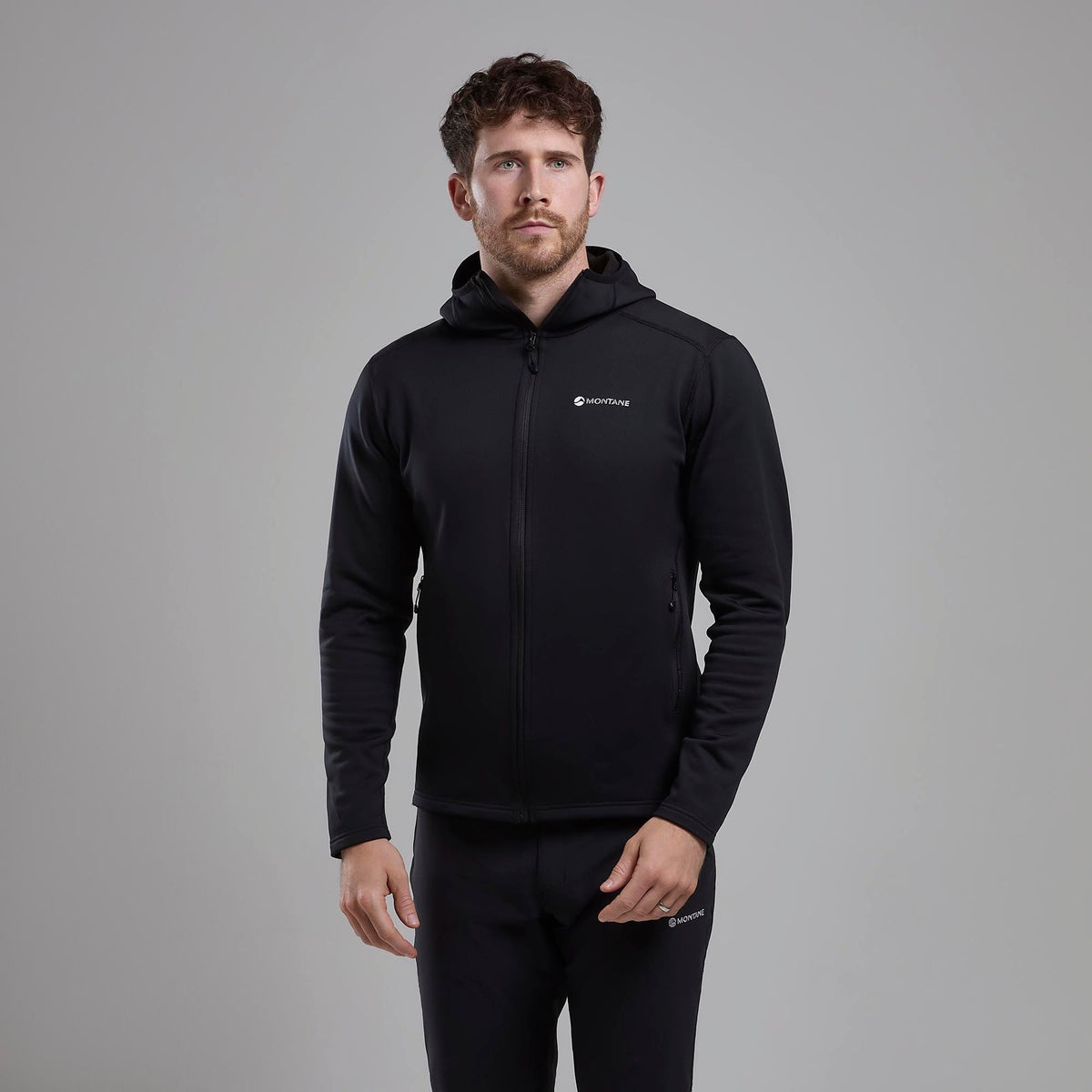 Fury Lite Hooded Fleece Jacket para hombre en Black, vista principal
