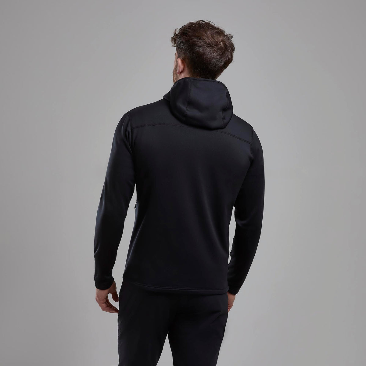 Fury Lite Hooded Fleece Jacket para hombre en Black, vista alternativa 4