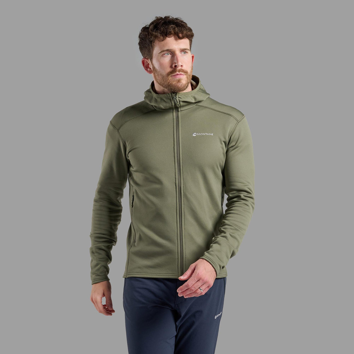 Fury Lite Hooded Fleece Jacket para hombre en Caper, vista alternativa 3