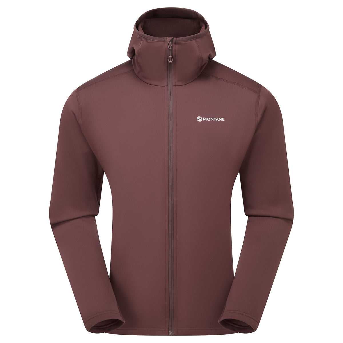 Fury Lite Hooded Fleece Jacket para hombre en Dark Garnet, vista principal