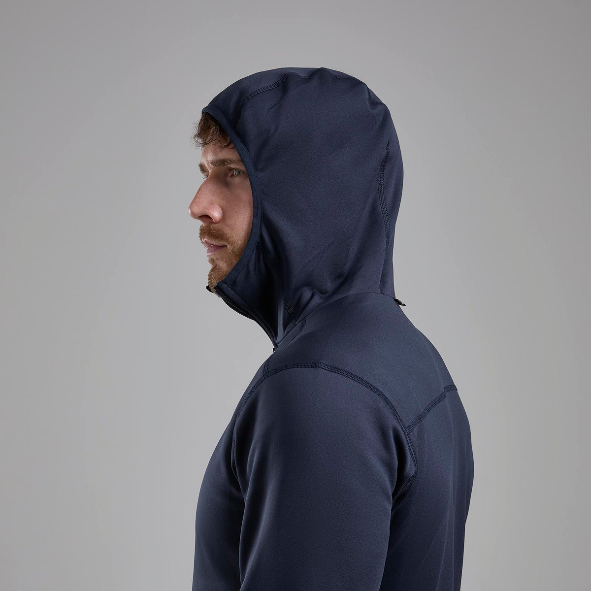 Fury Lite Hooded Fleece Jacket para hombre en Eclipse Blue, vista alternativa 4