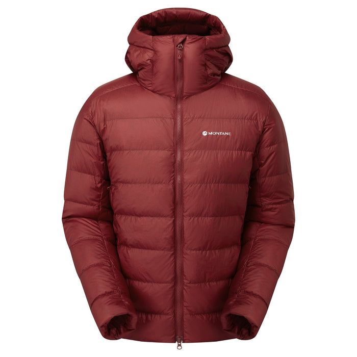 Chaqueta de plumas Kamen para hombre en Dark Maple, vista frontal