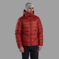 Chaqueta Kamen Dark Maple para hombre en uso, vista frontal