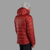Chaqueta Kamen Dark Maple para hombre en uso, vista posterior