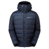 Chaqueta de plumas Kamen para hombre en Eclipse Blue, vista frontal