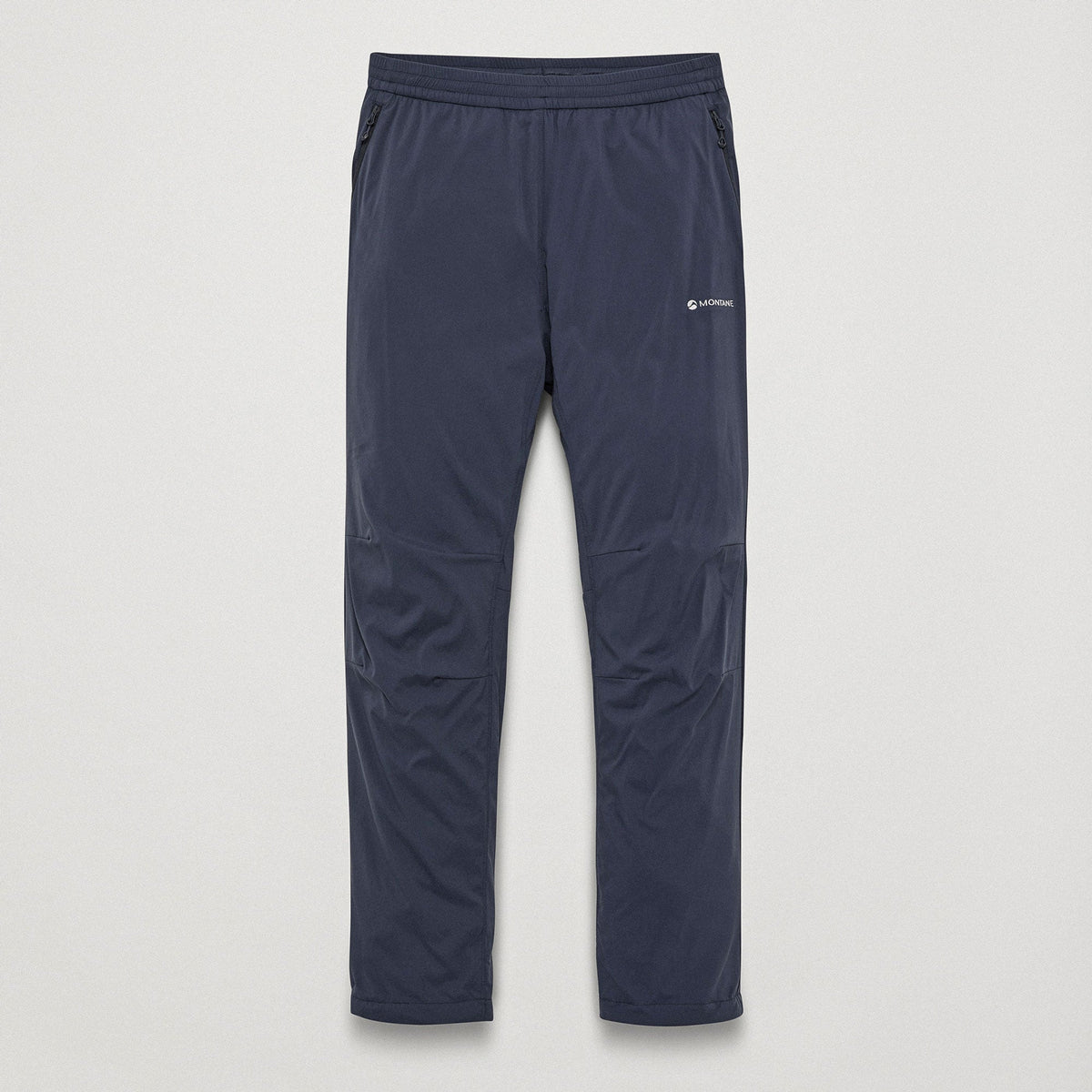 Pantalón softshell Khamsin Lite para hombre en Eclipse Blue, vista frontal