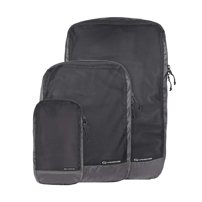 Cubos organizadores ultraligeros Lifeventure Pack 3 sobre fondo blanco