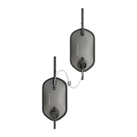 Peak Series Gravity 8 L más bolsa limpia 8 L gris oscuro sobre fondo blanco