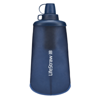 Peak Series Squeeze 1 L azul montaña sobre fondo blanco