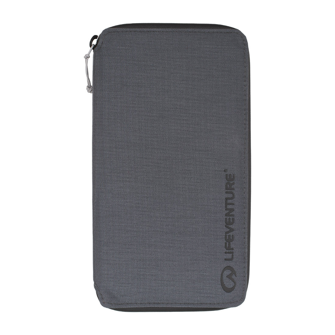 Cartera de viaje RFID reciclada (Gris) — imagen oficial Lifeventure en alta resolución sobre fondo blanco