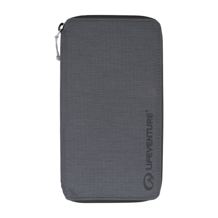 Cartera de viaje RFID reciclada (Gris) — imagen oficial Lifeventure en alta resolución sobre fondo blanco