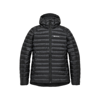 Anti-Freeze Hooded Down Jacket para hombre (Negro)