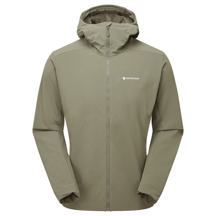 Chaqueta Montane Khamsin Hooded Softshell para hombre en Caper, vista principal