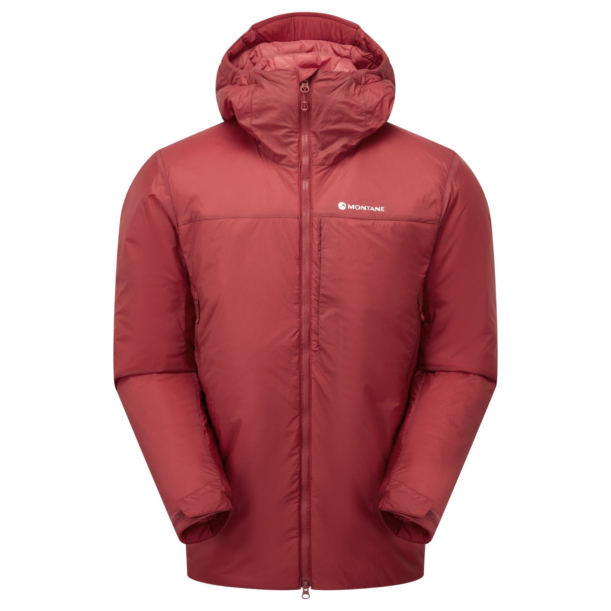 Fortes XT Hooded Insulated Jacket Dark Maple para hombre, vista frontal