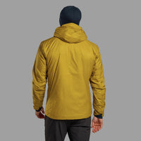 Montane Fortes Lite Hoodie para hombre en Ginkgo Gold - vista trasera