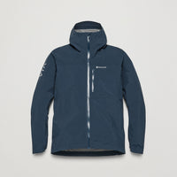 Chaqueta Minimus Lite impermeable Eclipse Blue para hombre, vista frontal