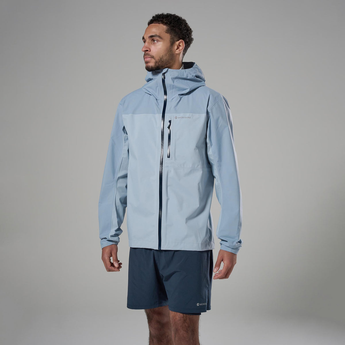 Chaqueta Minimus Lite Frost Blue para hombre, vista de ajuste