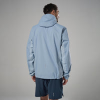 Chaqueta Minimus Lite impermeable Frost Blue para hombre, vista trasera