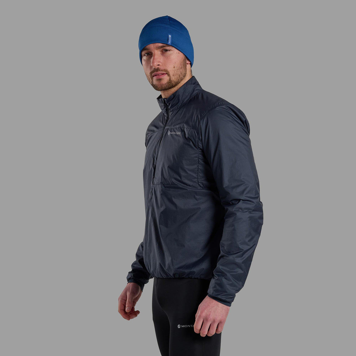 Montane Fortes Nano Pull On para hombre en Eclipse Blue - vista frontal