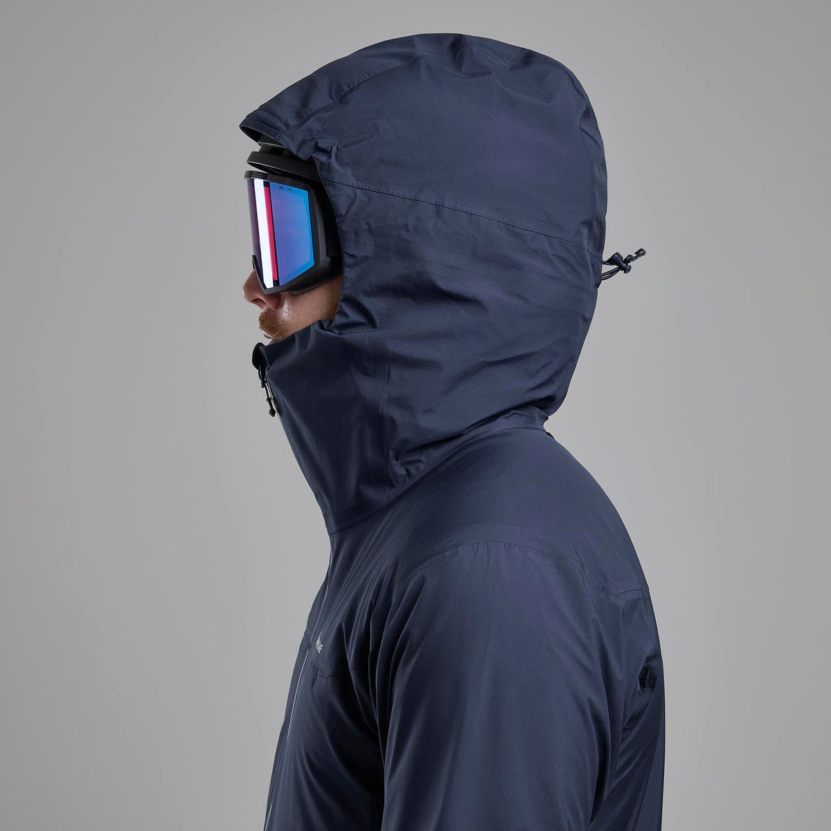 Capucha compatible con casco de la chaqueta Niveus Lite Eclipse Blue