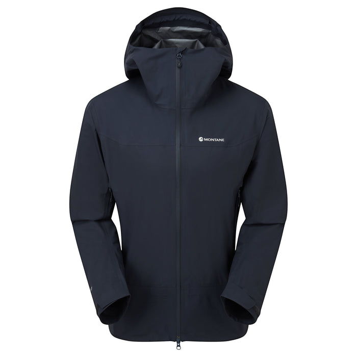 Chaqueta impermeable Niveus Lite Eclipse Blue para hombre, vista frontal