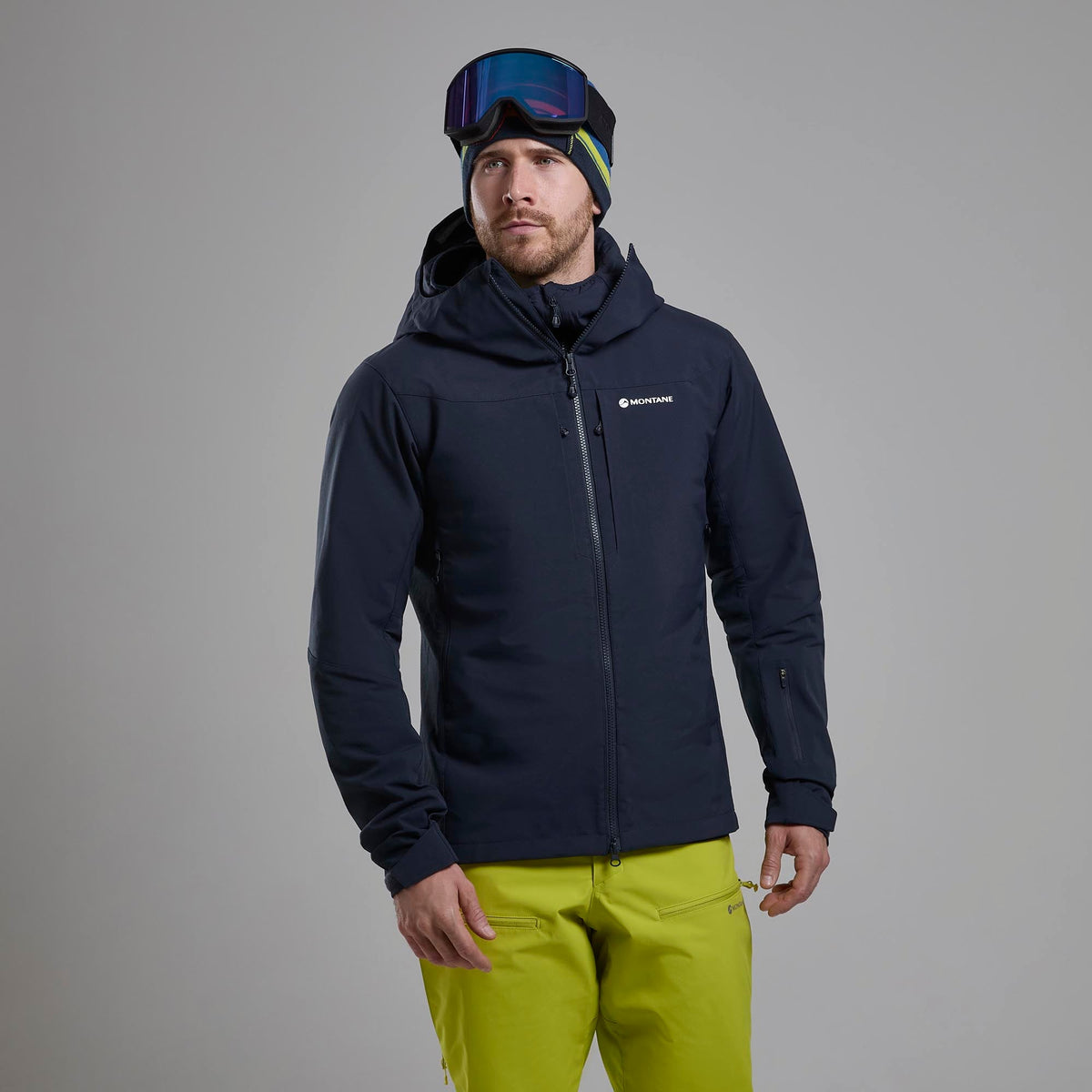 Chaqueta Nordes Hoodie 2.0 Eclipse Blue para hombre, vista de ajuste