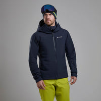 Chaqueta Nordes Hoodie 2.0 Eclipse Blue para hombre, vista de ajuste