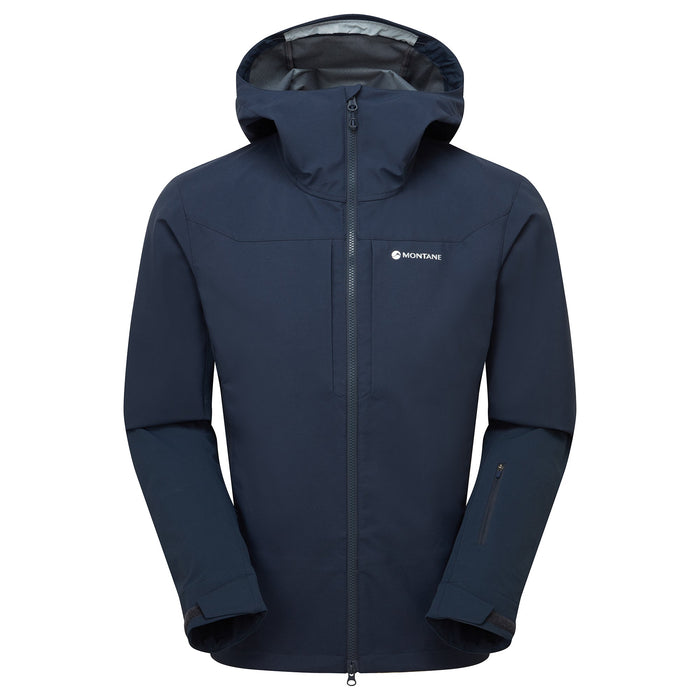 Nordes Hooded Softshell Jacket Eclipse Blue para hombre, vista principal