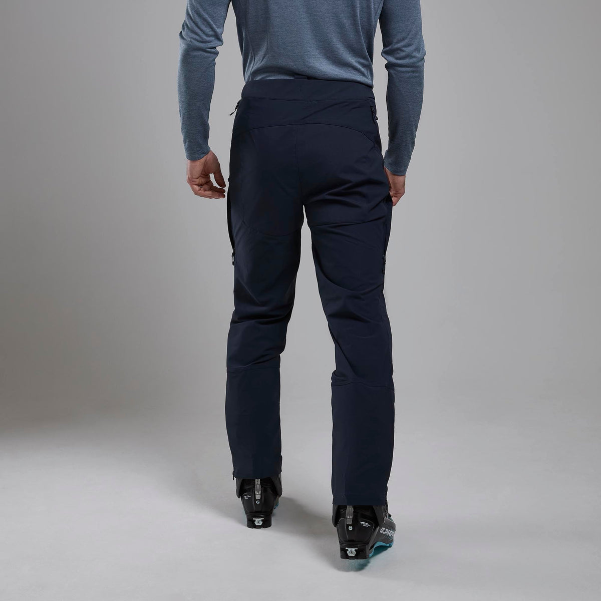 Montane Nordes Pants para hombre en Eclipse Blue - vista trasera