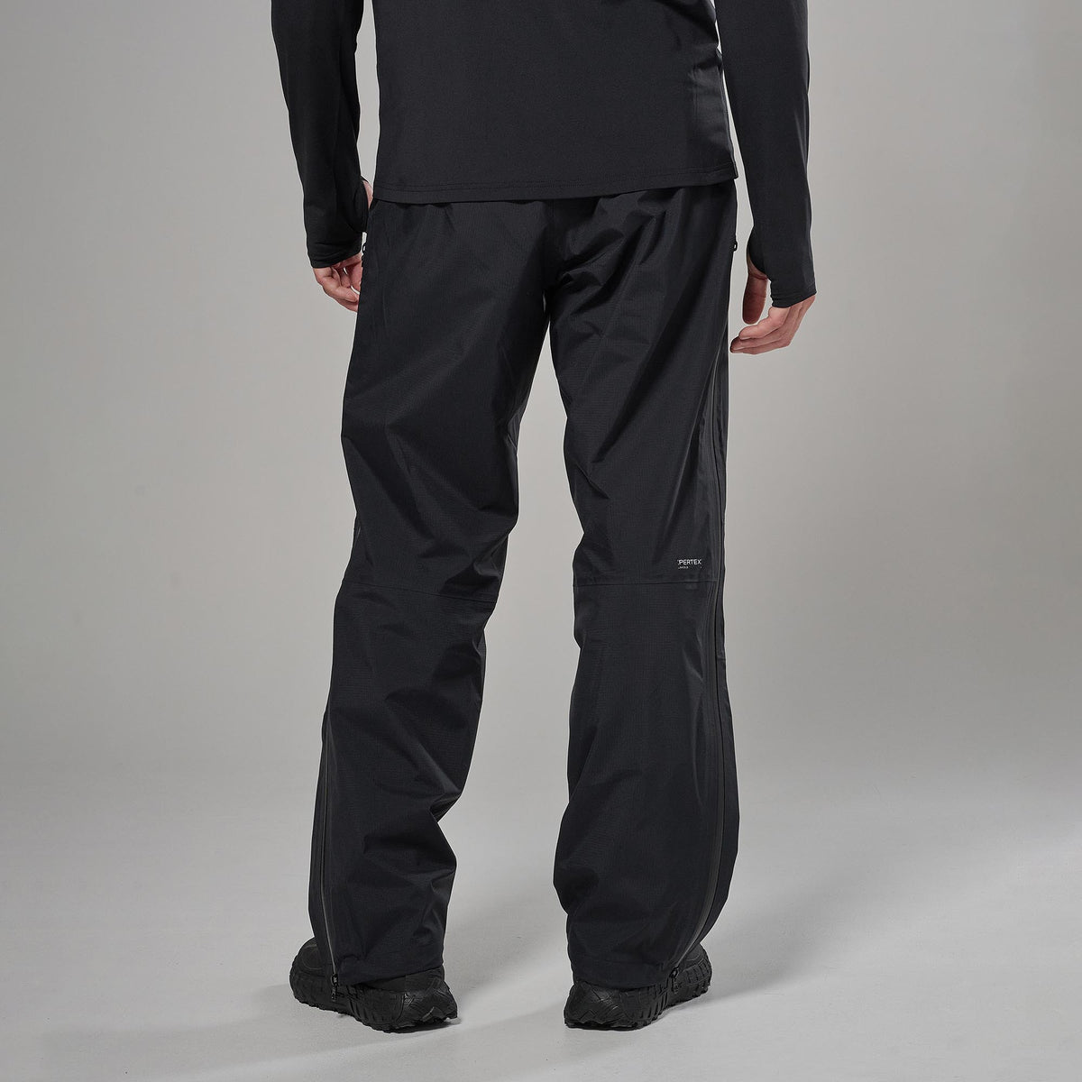 Norste Waterproof Pants Black para hombre - vista trasera