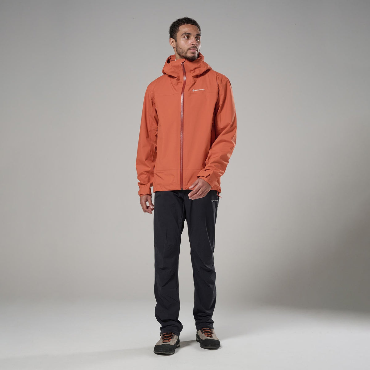 Norste Waterproof Jacket Lava para hombre, vista de cuerpo entero