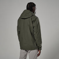 Norste Waterproof Jacket Moss para hombre, vista trasera