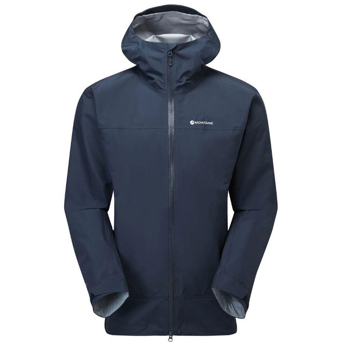 Chaqueta impermeable Phase para hombre en Eclipse Blue, vista frontal