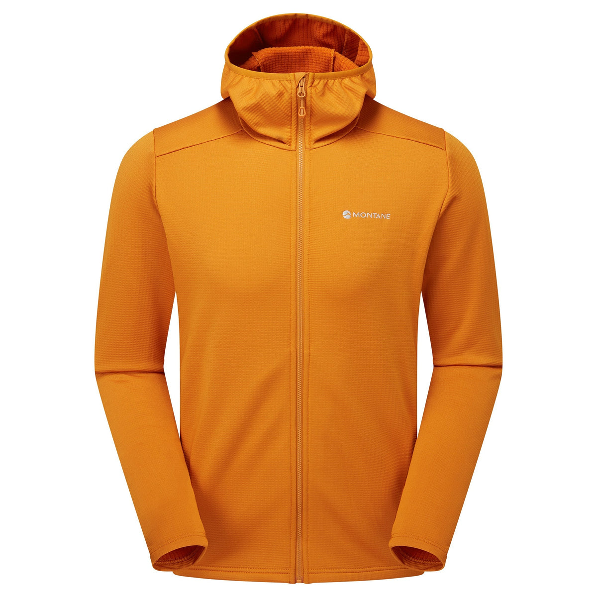 Protium Hooded Fleece Jacket Amber para hombre, vista frontal