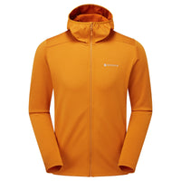 Protium Hooded Fleece Jacket Amber para hombre, vista frontal