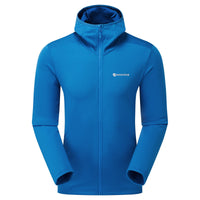 Protium Hooded Fleece Jacket Neptune Blue para hombre, vista frontal