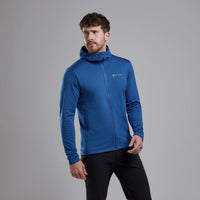Protium Hooded Fleece Jacket Neptune Blue para hombre, vista alternativa 2