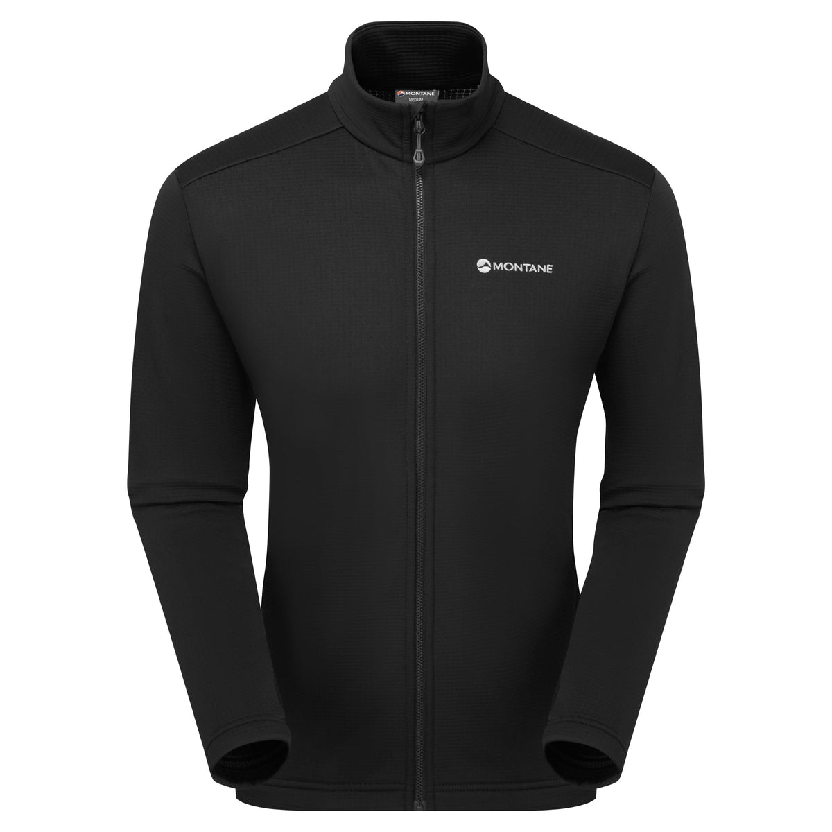 Protium Fleece Jacket para hombre Black, vista frontal