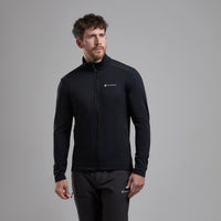 Protium Fleece Jacket para hombre Black, vista en uso