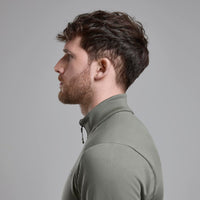 Protium Fleece Jacket para hombre Caper, detalle de ajuste