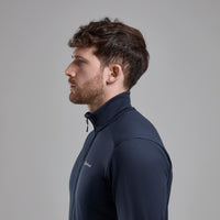Protium Fleece Jacket para hombre Eclipse Blue, detalle de ajuste