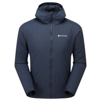 Sirocco Hooded Insulated Jacket Eclipse Blue para hombre, vista frontal