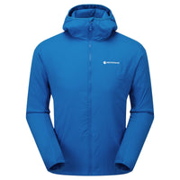 Sirocco Hooded Insulated Jacket Neptune Blue para hombre, vista frontal